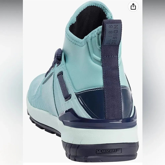 Mammut sz 7 Falera Mid-weight WP Casual or EU 38 2/3 frosty/Peacoat blue - Picture 3 of 15